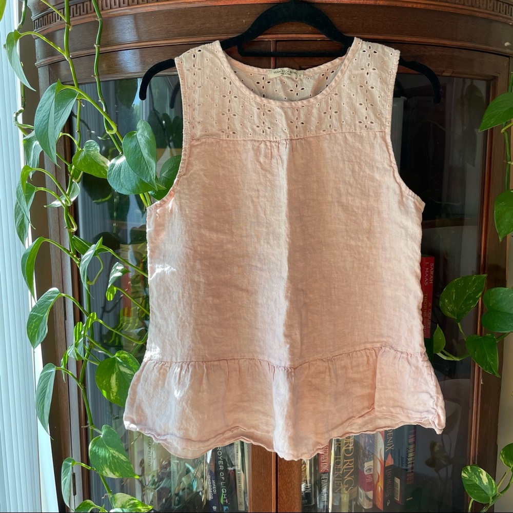 Francesca Bettini linen tank